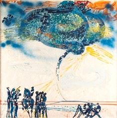 Antonio Vangelli (roma, 1917 - 2004) - Figurazione Atomica, 1957
