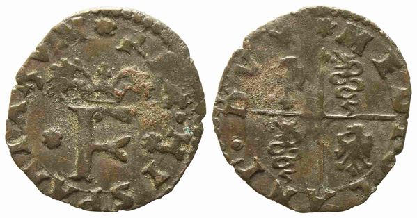 MILANO. Filippo II di Spagna (1556-1598). Terlina s.d. Cu. R. BB...