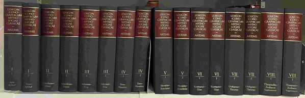 A.A.V.V., "Lexicon Iconographicum Mythologiae Classicae", I-VIII (16 voll.), Be...