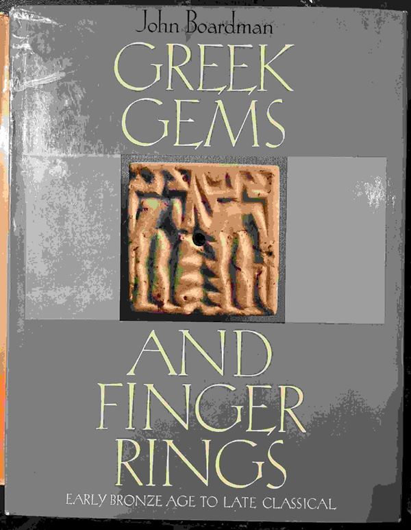 J. Boardman, "Greek Gems and Finger Rings, Early Bronze Age to Late Classical",...