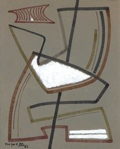 ALBERTO MAGNELLI - Senza titolo, 1961