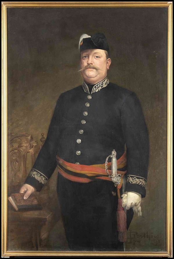 Portrait of diplomat, 1898...