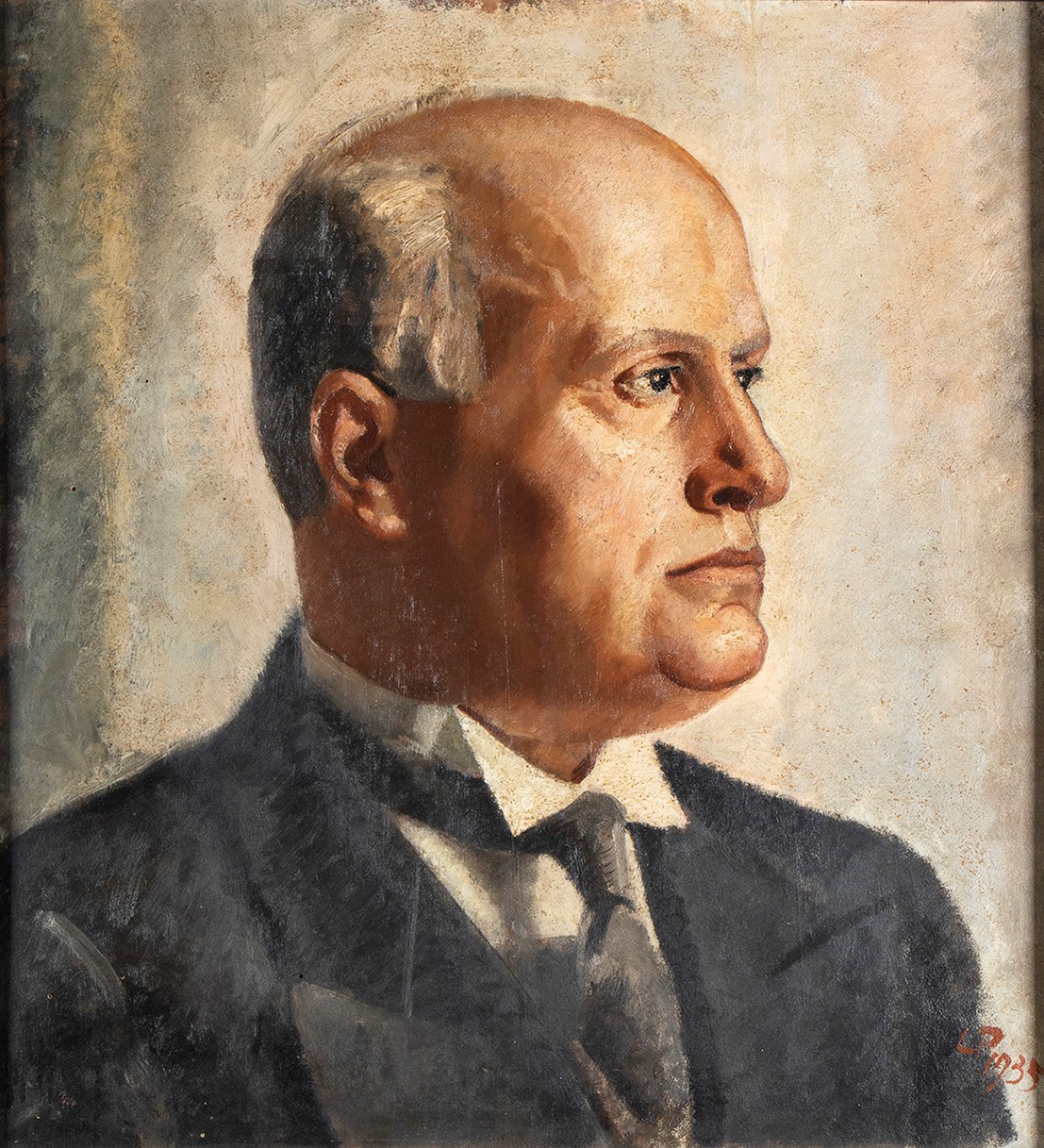 Leonetta Cecchi Pieraccini (1882-1977) Ritratto di Benito Mussolini