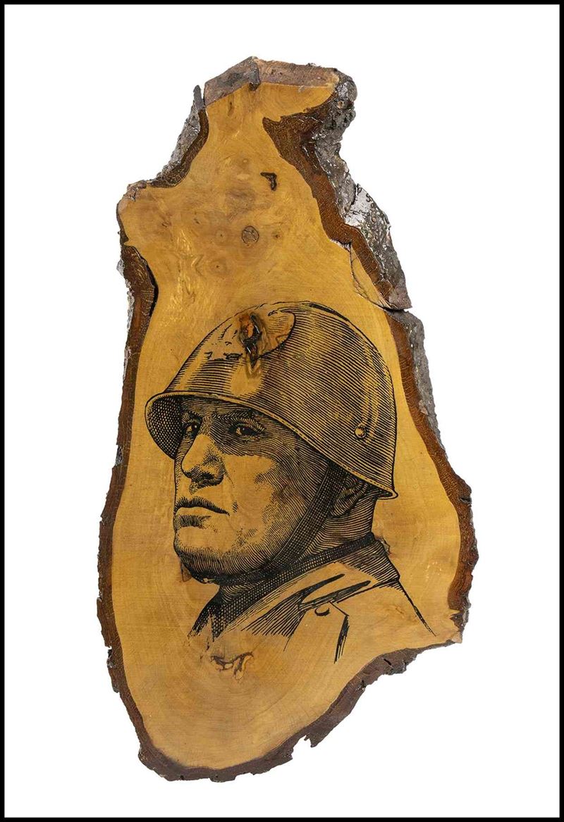 Ritratto di Benito Mussolini