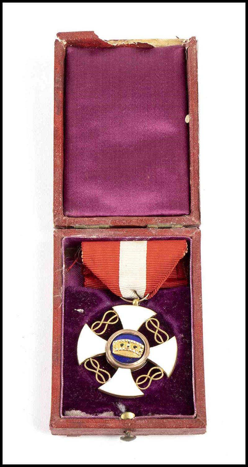 Corona D'italia, Cavaliere Umberto i