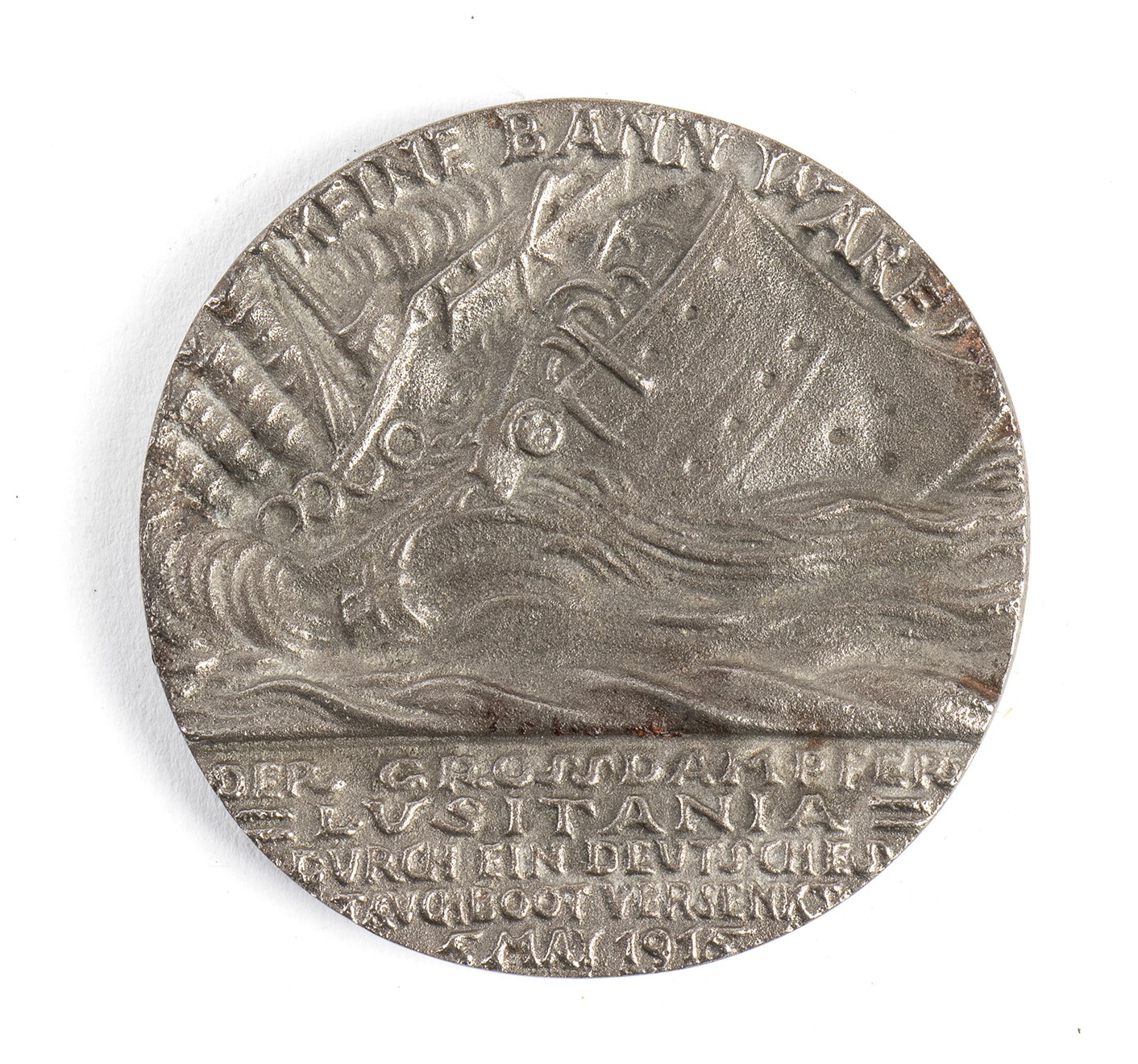Medaglia Lusitania, 1915