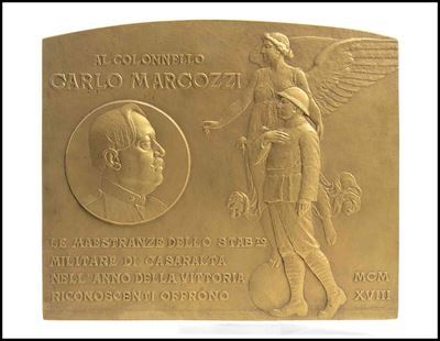 Targa Commemorativa: al Colonello Carlo Marcozzi