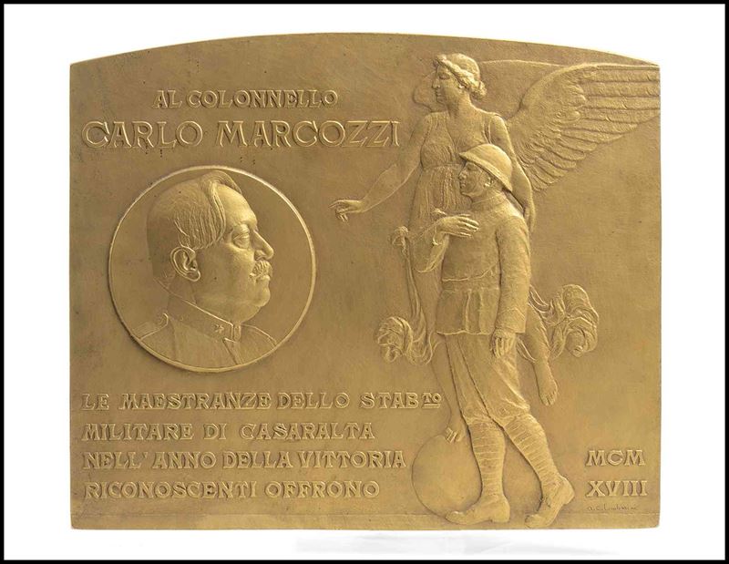 Targa Commemorativa: al Colonello Carlo Marcozzi