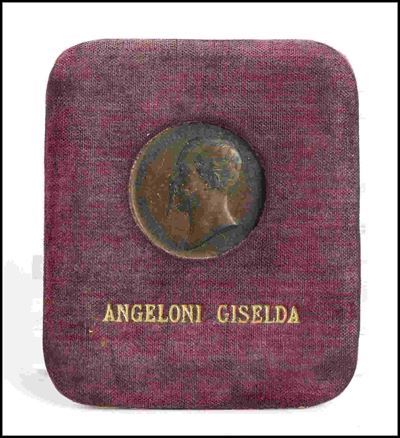 Medaglia in Bronzo del Istituto Nazionale per le Figlie dei Militari Italiani
