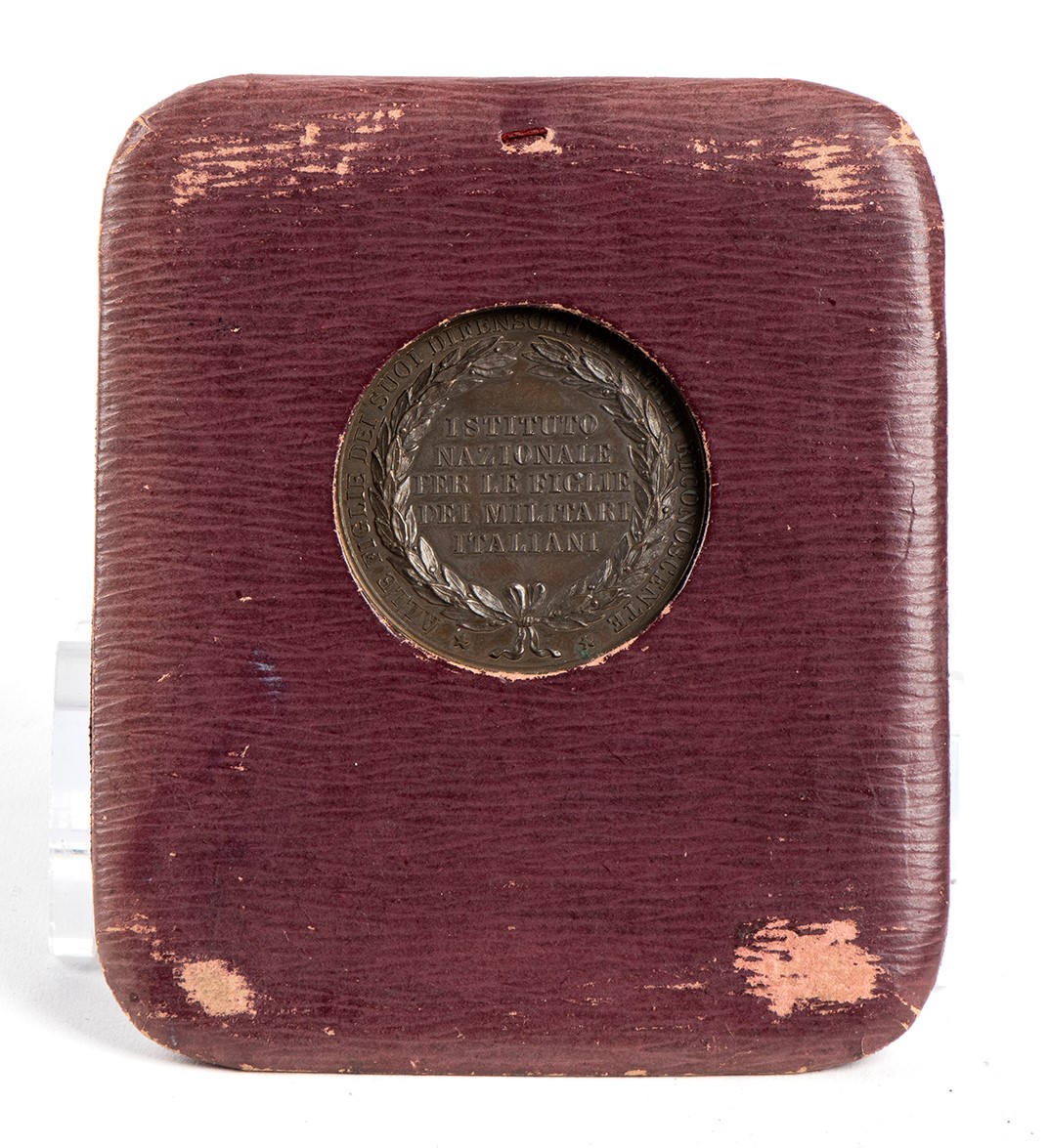 Medaglia in Bronzo del Istituto Nazionale per le Figlie dei Militari Italiani