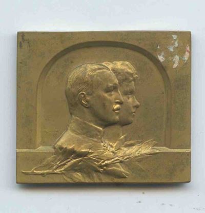 Placchetta Mostra Nazionale Budapest 1907