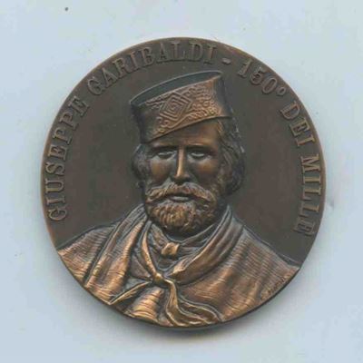 Medaglia Giuseppe Garibaldi 2010 150° dei Mille