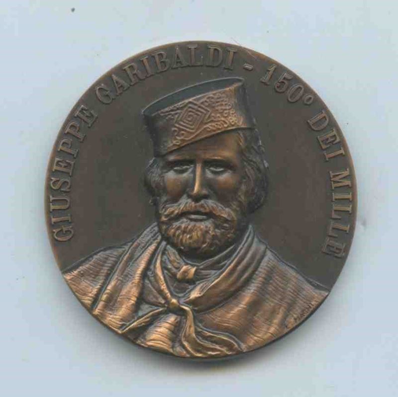 Medaglia Giuseppe Garibaldi 2010 150° dei Mille