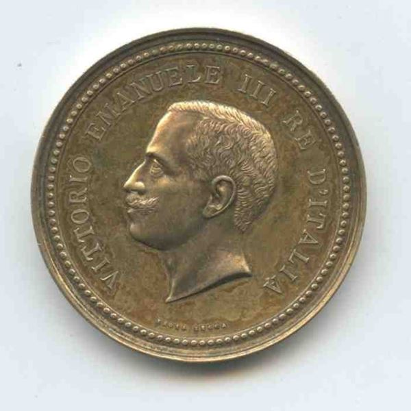 Medaglia commemorativa Vittorio Emanuele III, premio d'onore...