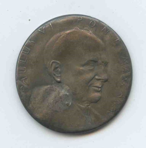 Medaglia commemorativa Paolo VI, argento...