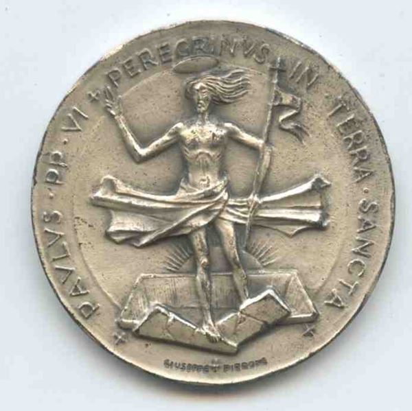 Medaglia commemorativa Paolo VI, 1964, argento...