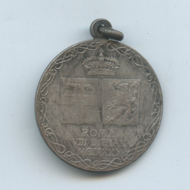 Medaglia Matrimonio Umberto di Savoia e Maria José del Belgio