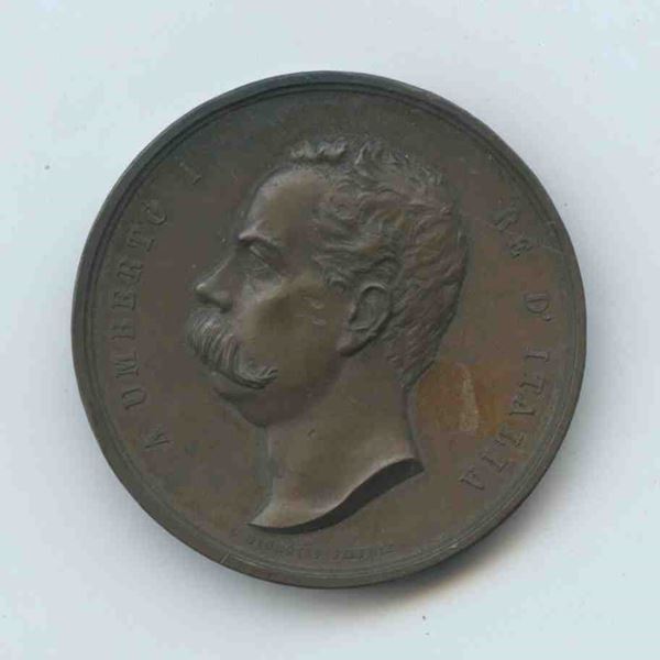 Medaglia commemorativa Umberto I Cocera...