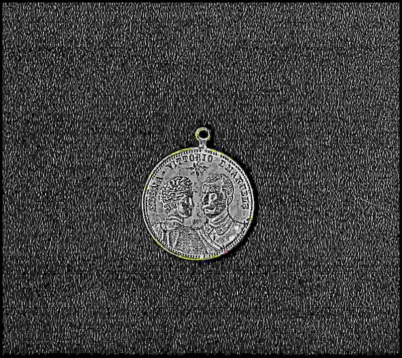 Medaglia Commemorativa Matrimonio Elena e Vittorio Emanuele 1880