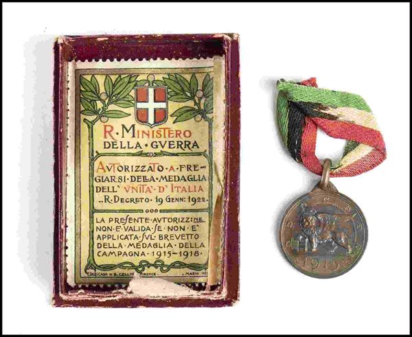 Miniature Medal Venice 1915...