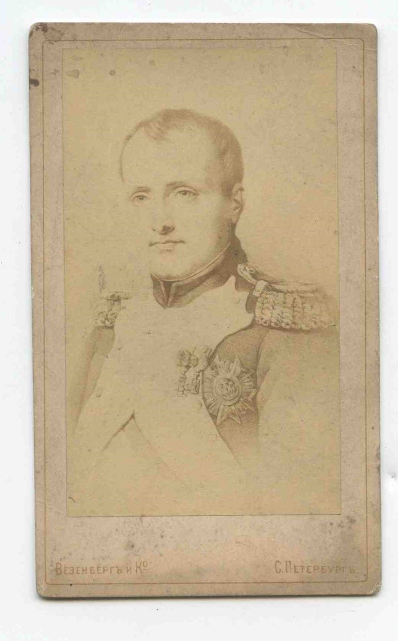 Carte De Visite Commemorativa di Napoleone i