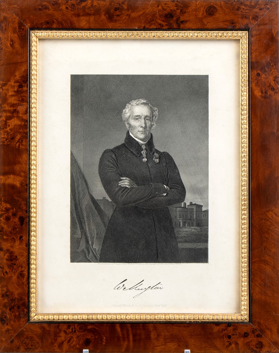 Lotto di Due Ritratti: Sir Arthur Wellesley, i Duca di Wellington e Otto Von Bi
