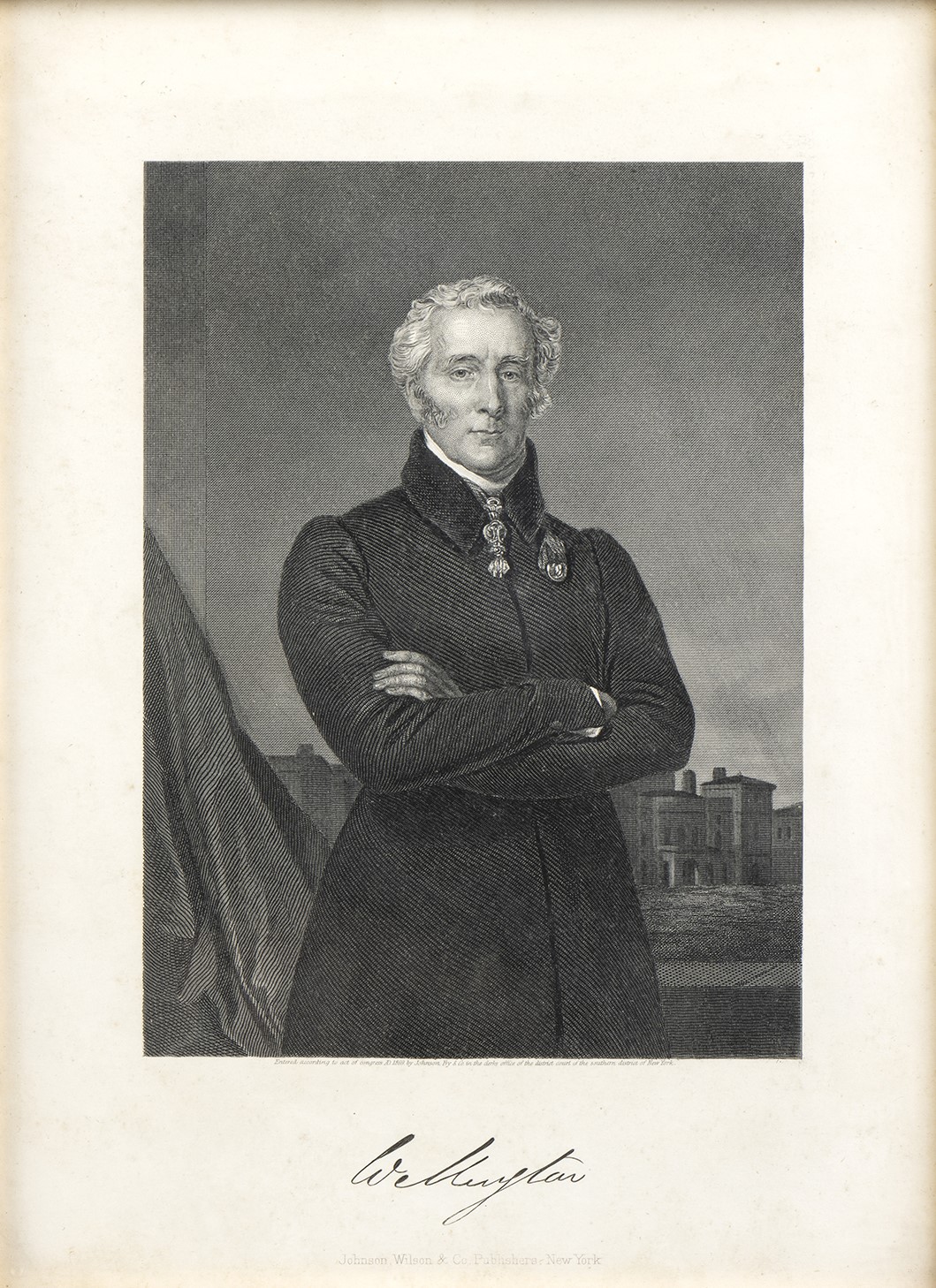 Lotto di Due Ritratti: Sir Arthur Wellesley, i Duca di Wellington e Otto Von Bi