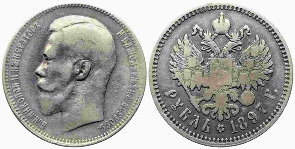 Russia. Rublo Zar Nicola II 1897 Ag (19,76 g). KM#59.1 BB...  - Auction Monete e medaglie moderne Italiane ed Estere - Bertolami Fine Art - Casa d'Aste