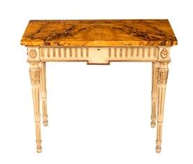 Console veneziana laccata  e dorata - XVIII secolo ...