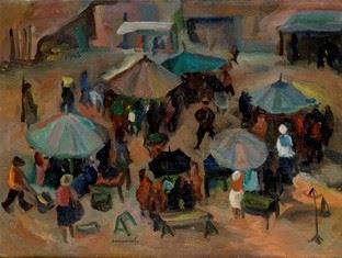 Giovanni Omiccioli - Il Mercato, 1943