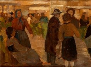 Emilio Notte - Mercato di Paese