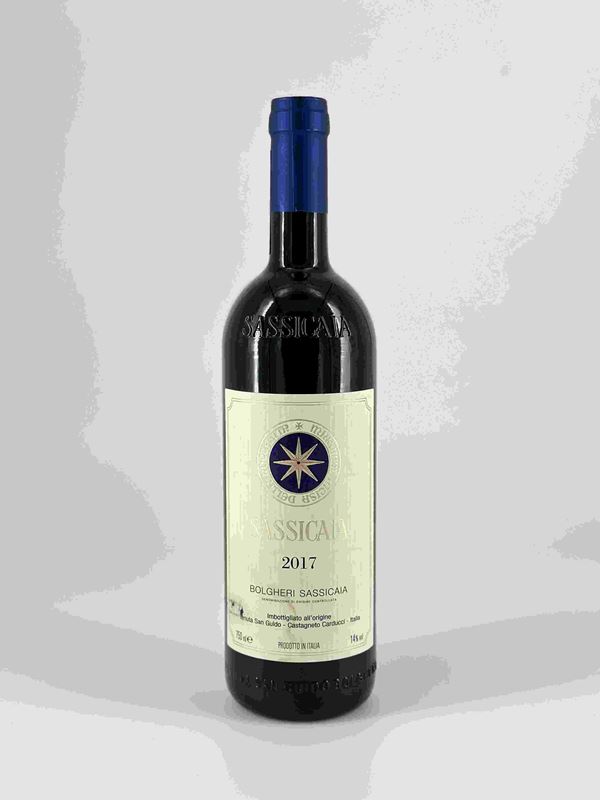 Tenuta San Guido Bolgheri, Sassicaia...  - Asta Vini e Distillati. Pregiati da Collezione e d'Annata. - Bertolami Fine Art - Casa d'Aste