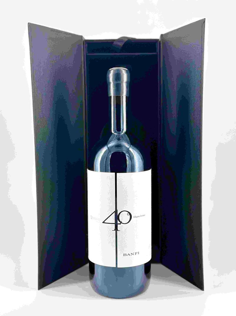 Castello Banfi, Brunello di Montalcino 40° Anniversario Limited Edition