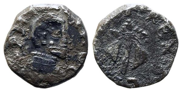 MESSINA. Regno di Sicilia. Filippo II di Spagna (1556-1598). Mezzo tari. Ag (1,...