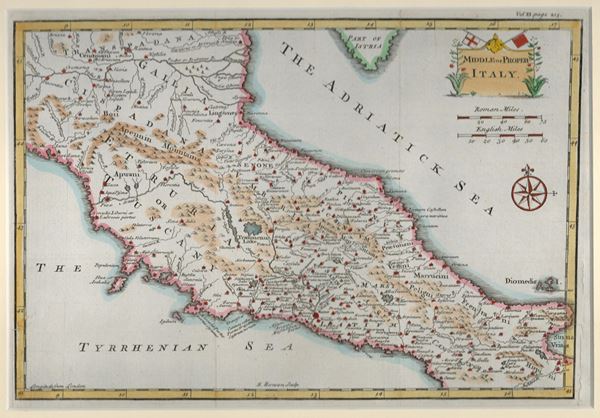 Middle or Proper Italy, 1750 ca. ...