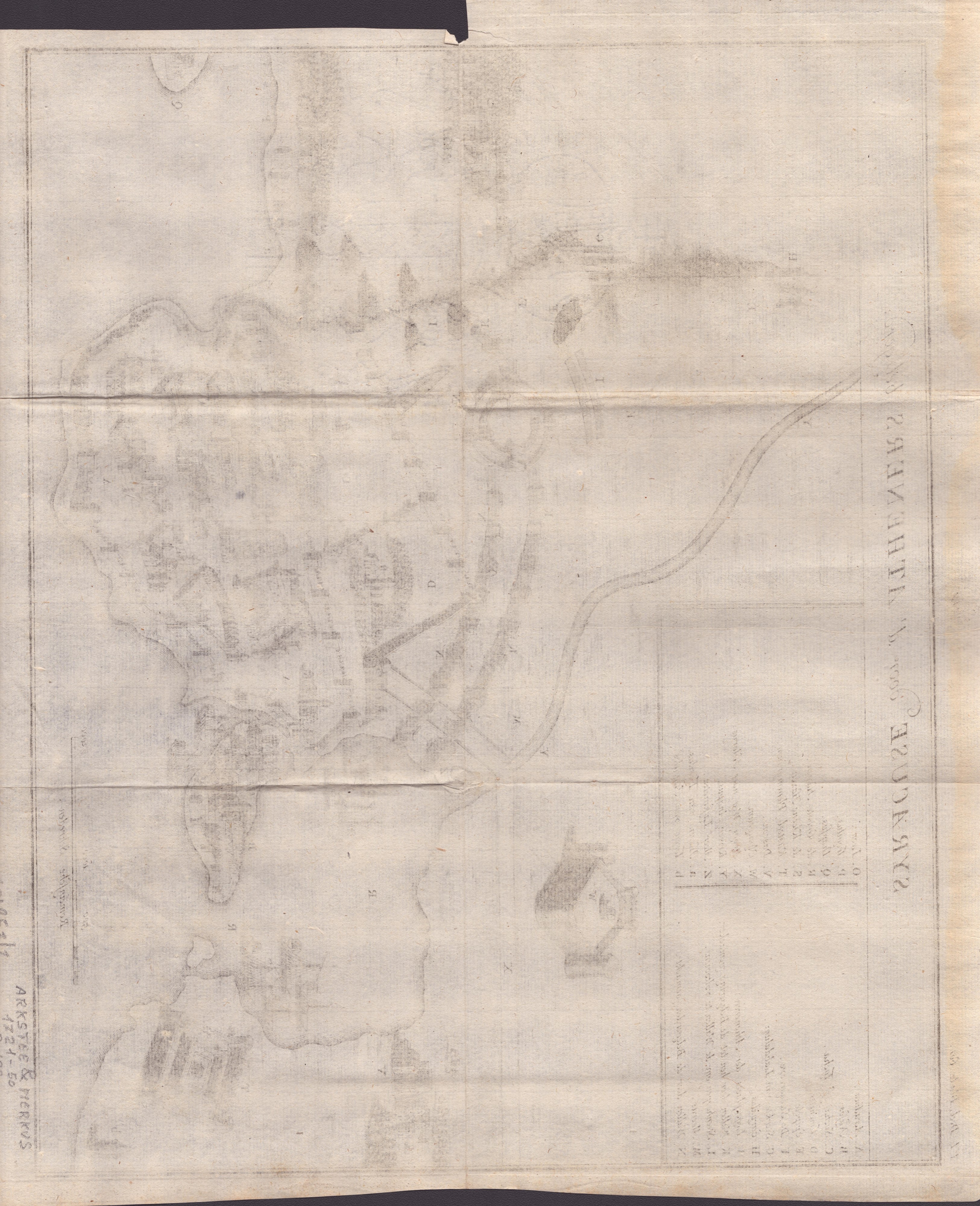 A Plan Of The City Of Syracuse. Besieged By The Athenians