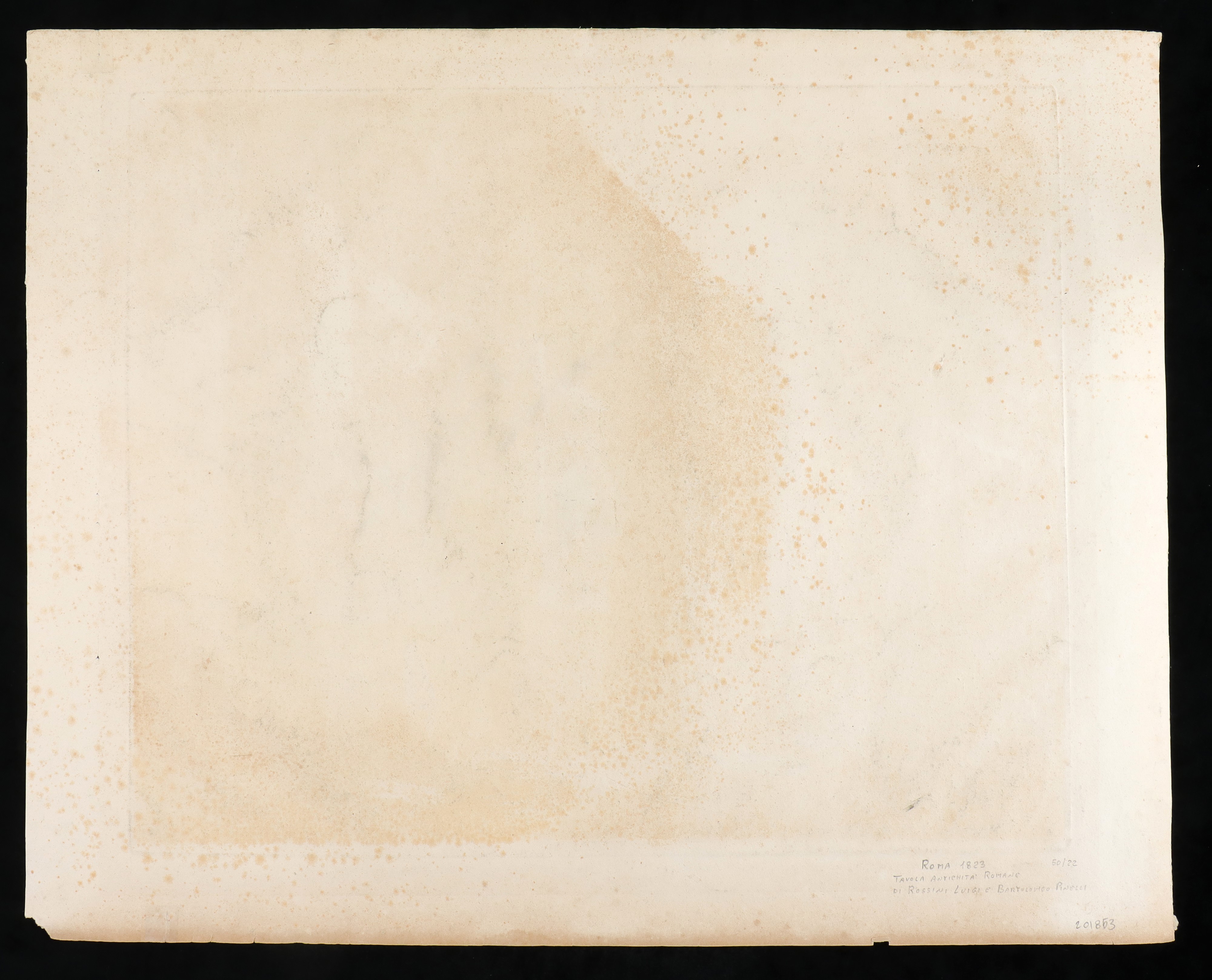 Giovanni Battista Piranesi, Luigi Rossini - Veduta dei Grandi Avanzi degli Aquedotti di Nerone Vi...