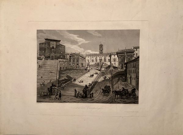 Veduta del Campidoglio, 1849...