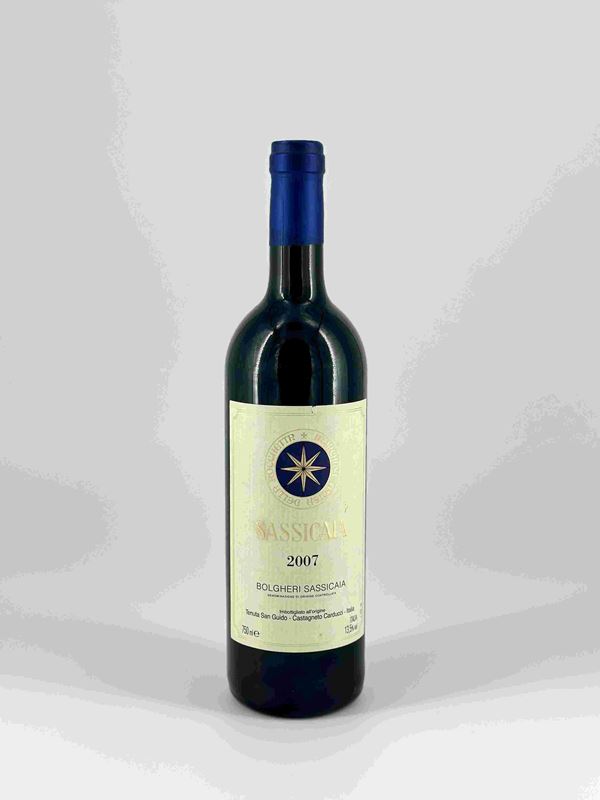 Tenuta San Guido Bolgheri, Sassicaia...  - Auction Vini e Distillati. Pregiati da Collezione e d'Annata. - Bertolami Fine Art - Casa d'Aste