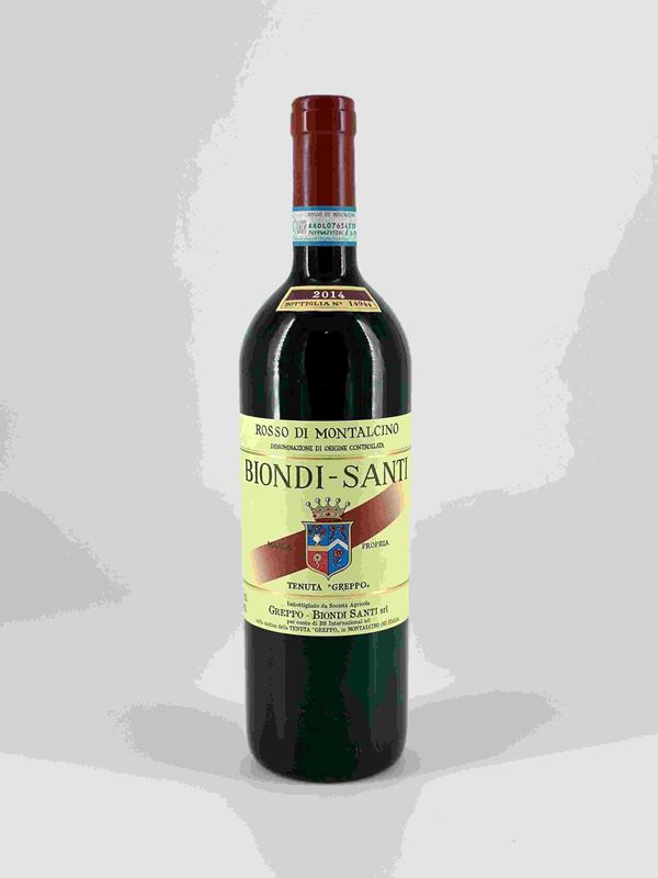 Tenuta il Greppo Biondi Santi, Rosso di Montalcino...  - Asta Vini e Distillati. Pregiati da Collezione e d'Annata. - Bertolami Fine Art - Casa d'Aste