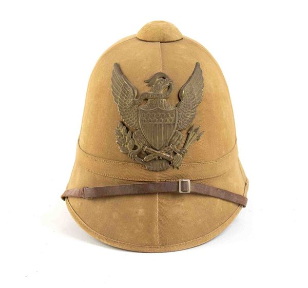 Casco coloniale da ufficiale, Guerra Ispano-Americana...