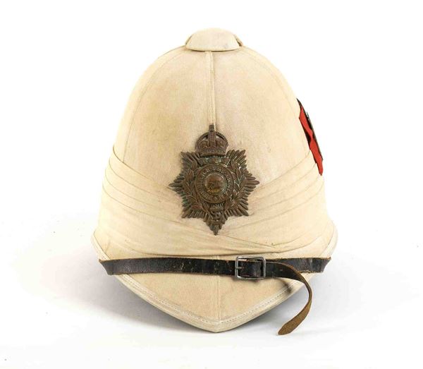 Casco coloniale da ufficiale, Guerre Boere...