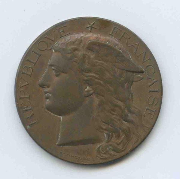 Medaglia commemorativa Ministero agricoltura Repubblica francese...