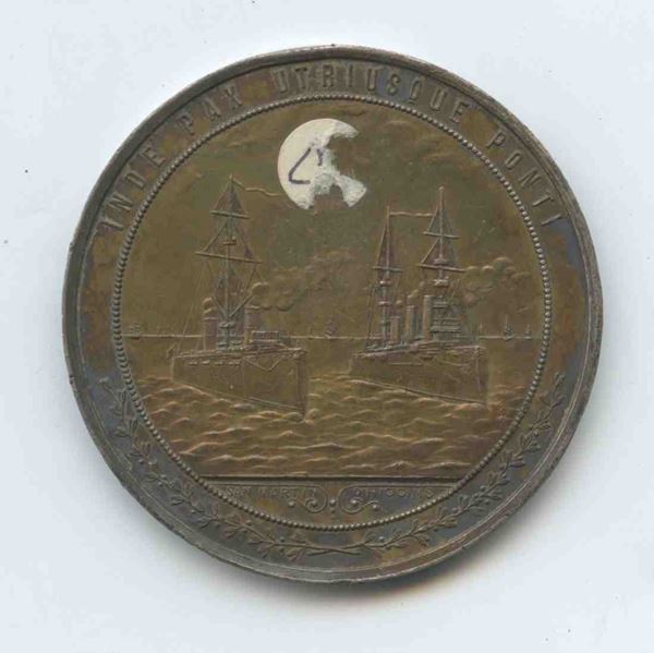 Medaglia commemorativa pace Argentina-Cile...