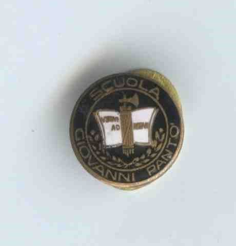 Giovanni Pantò school badge...  (Militaria...)  - Auction Militaria, Medals and Orders of Chivalry - Bertolami Fine Art - Casa d'Aste