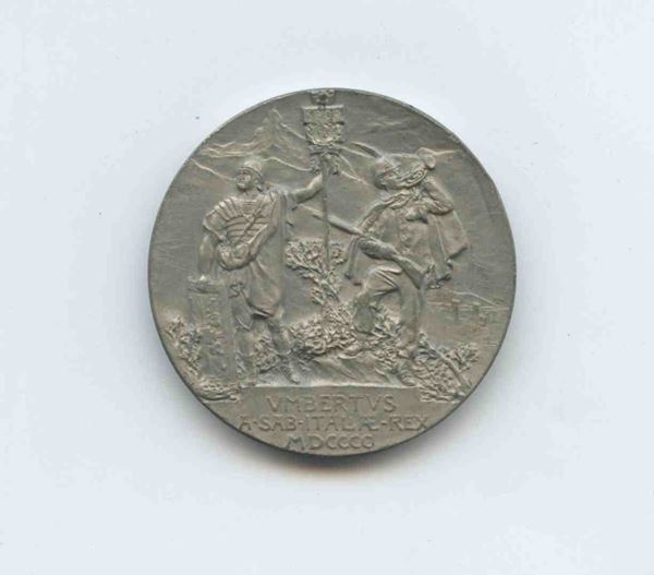 Medaglia commemorativa Umberto I, 1900...