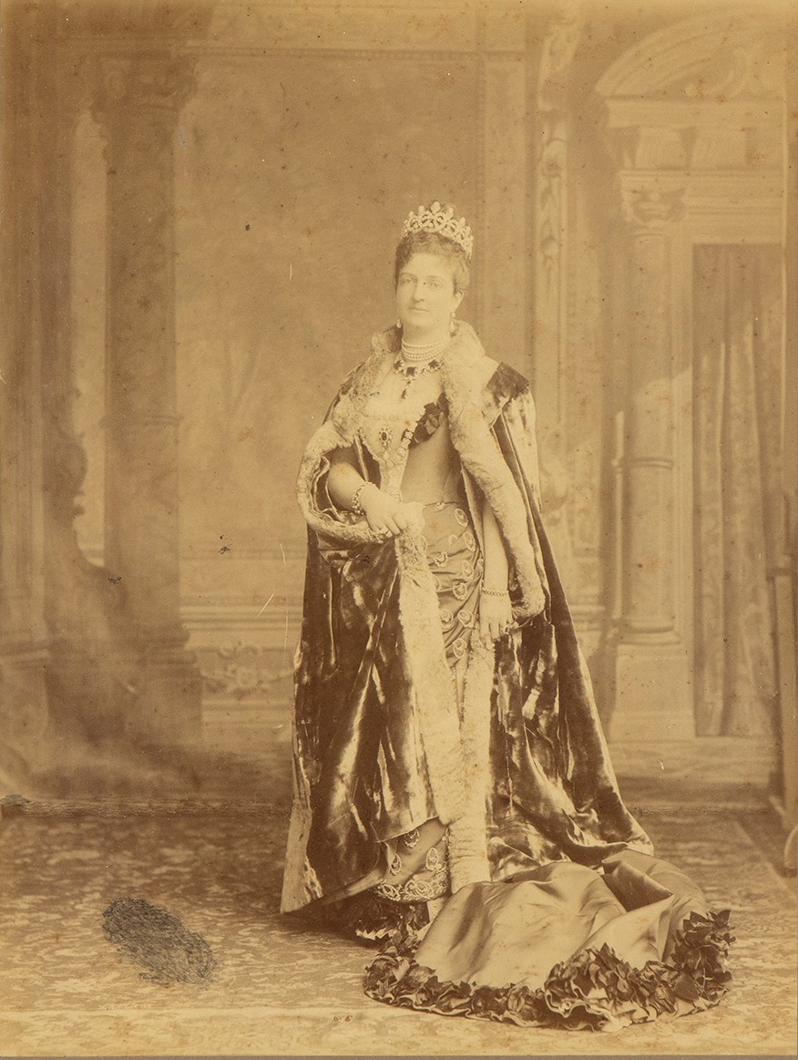 Foto della Regina Margherita