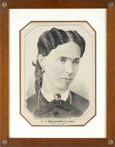 Ritratto di Maria Elisabetta di Sassonia