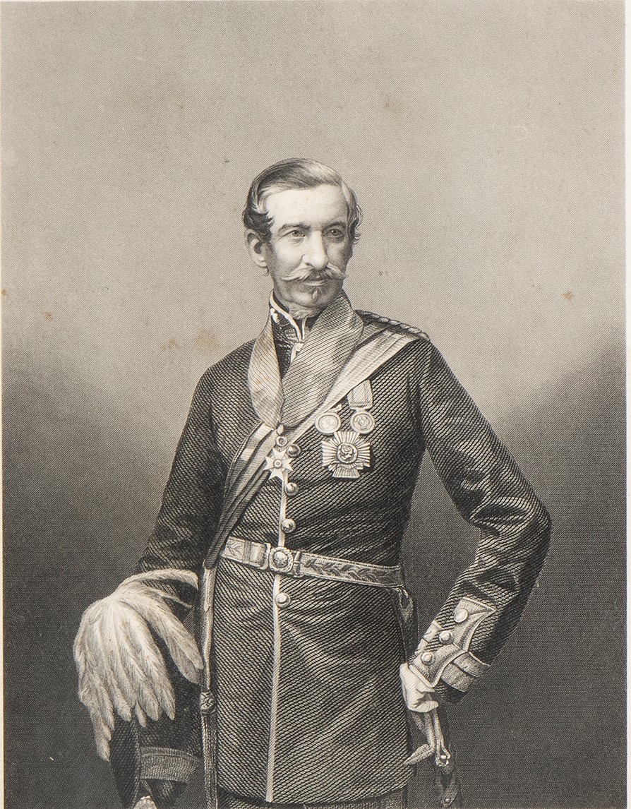 Lotto di 3 Ritratti: Sir John Eardley Eardley-wilmot; Louis Charles Antoine Des