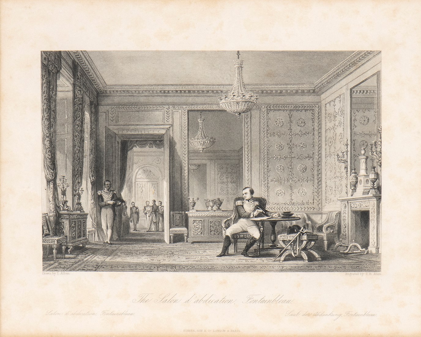 Lotto di Due Stampe con Napoleone i